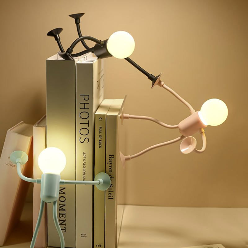 LumiFlex verstellbare Schreibtischlampe mit Saugnapfbasis