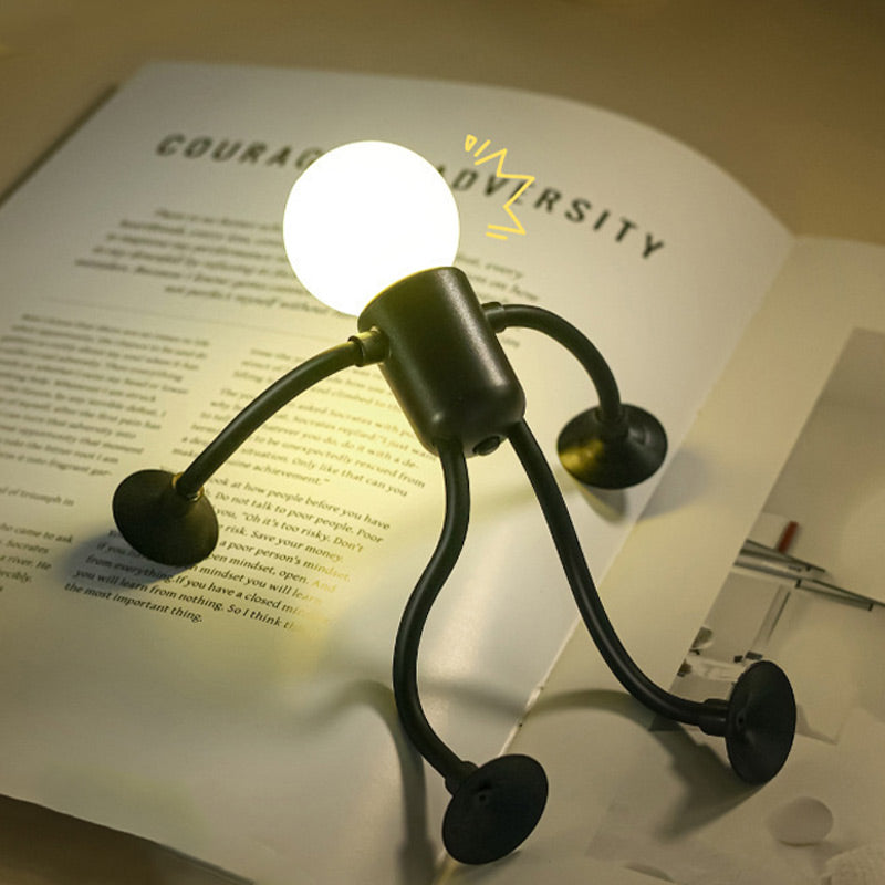 LumiFlex verstellbare Schreibtischlampe mit Saugnapfbasis