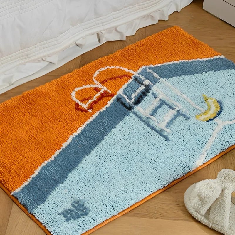 AquaLuxe Stilvolle Badematte – Elegantes und Funktionales Design