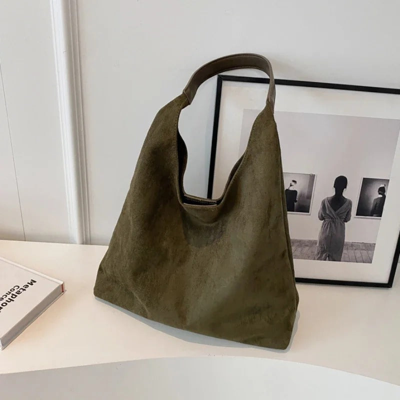 Edna - Lässige und weiche Design Cordhosen Tasche