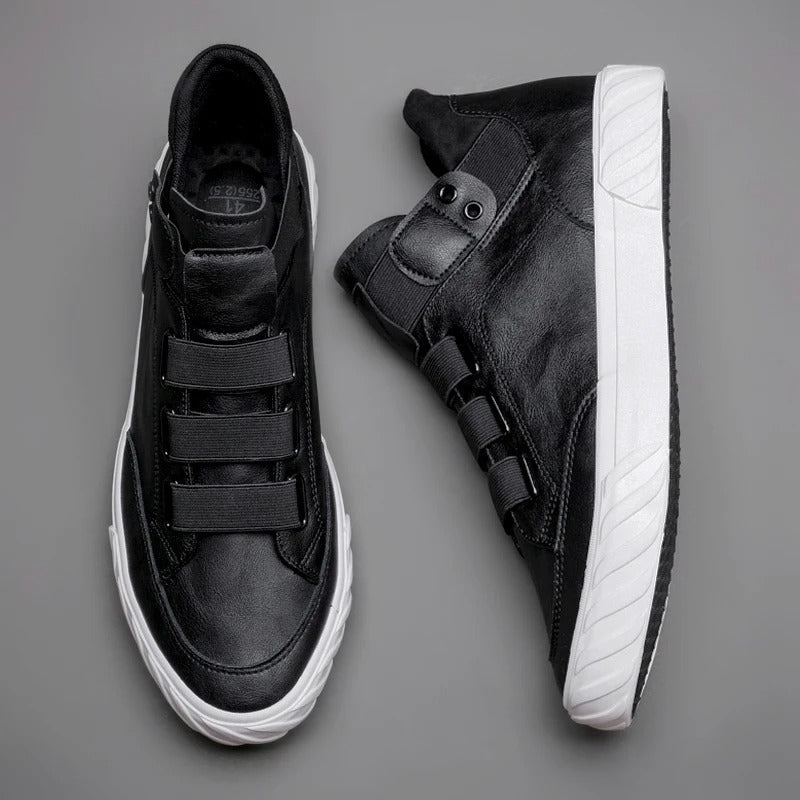 Ebbe - Rutschfeste, rutschhemmende Knöchel Schuhe mit Haken und Schlaufe