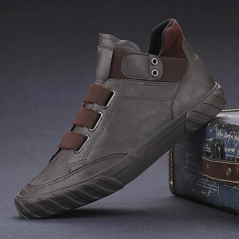 Ebbe - Rutschfeste, rutschhemmende Knöchel Schuhe mit Haken und Schlaufe