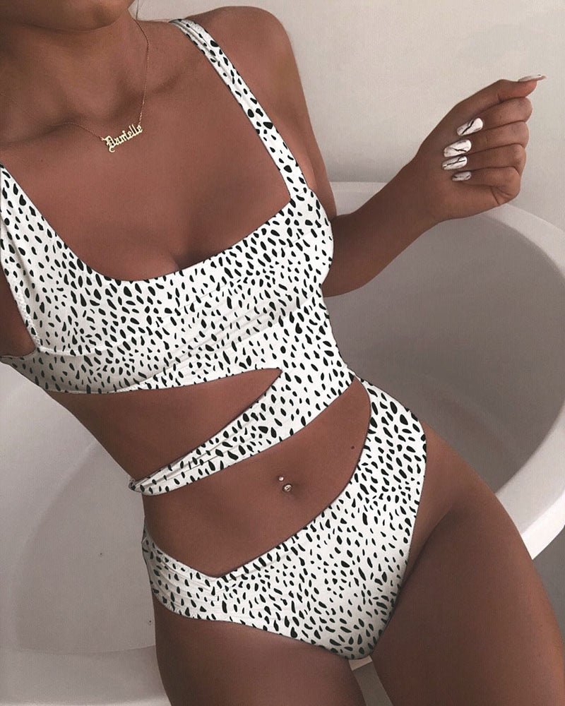 Victoria - Sexy Einteiler Push-Up Badeanzug